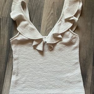 Express ruffle top